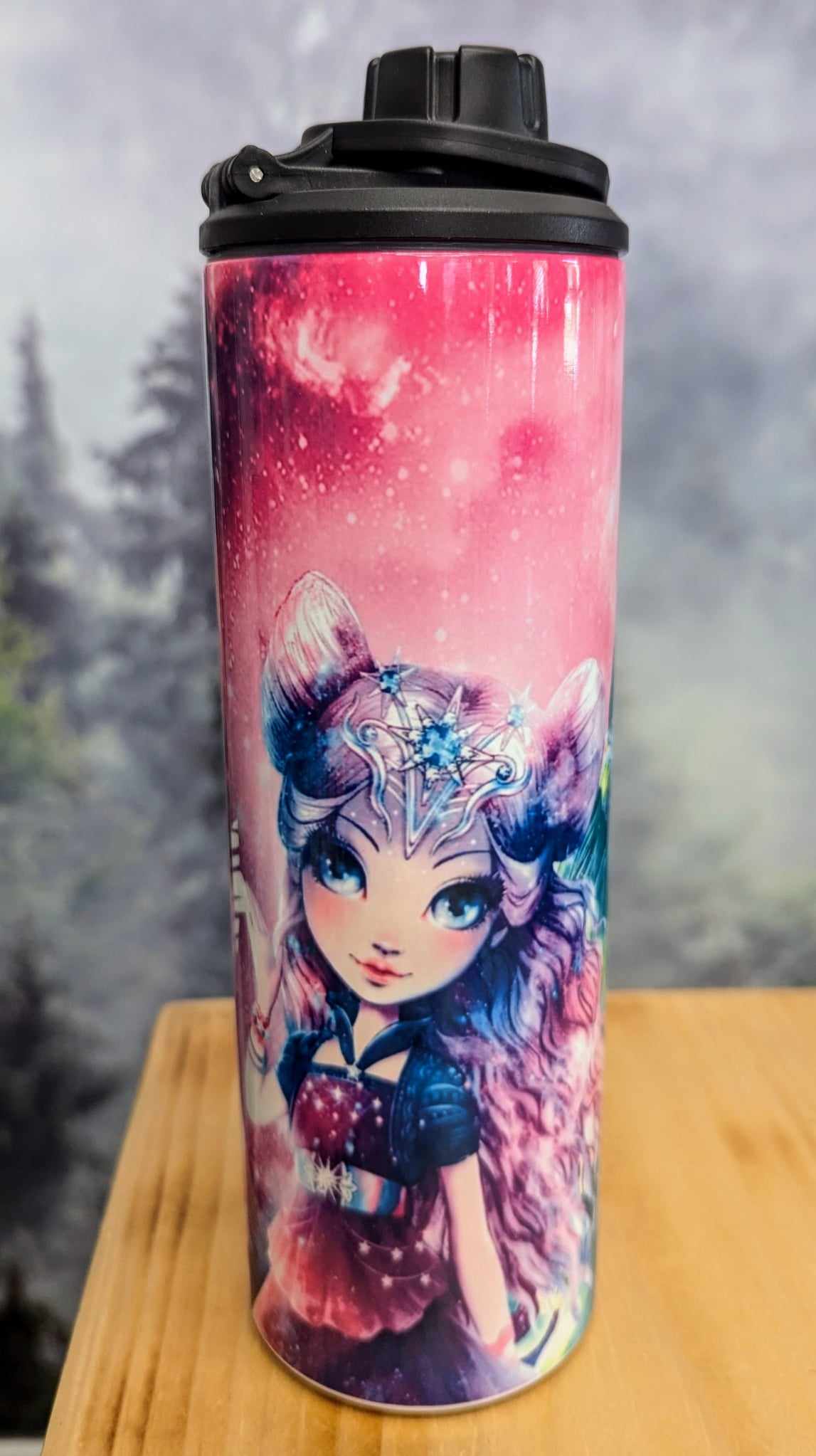 Bouteille sport isotherme 20 oz. - Nebulous Stars